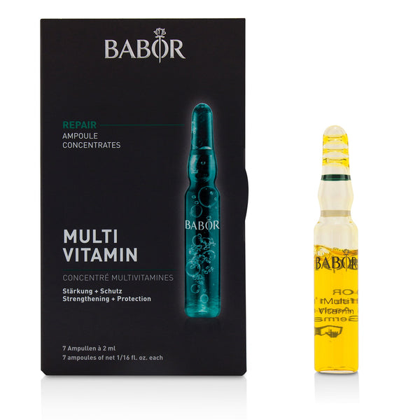 Babor Ampoule Concentrates Repair Multi Vitamin (Strengthening + Protection) - For Very Dry Skin 
