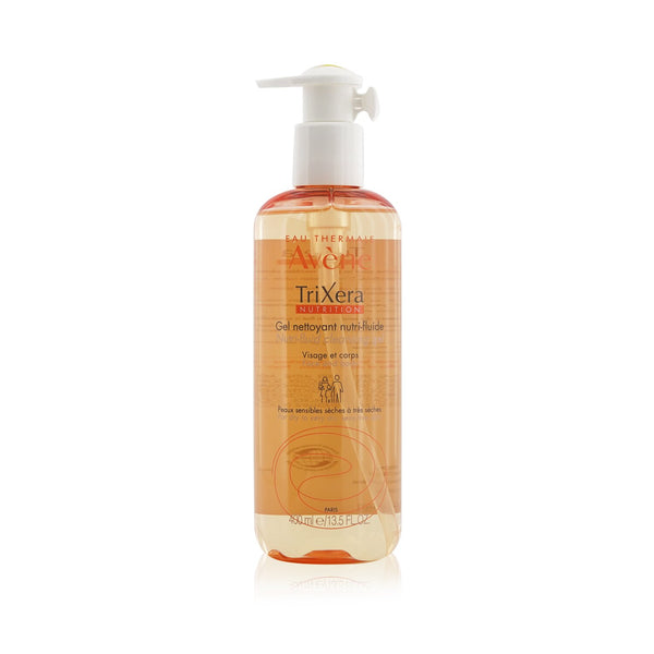 Avene TriXera Nutrition Nutri-Fluid Face & Body Cleanser - For Dry to Very Dry Sensitive Skin 