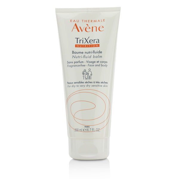 Avene TriXera Nutrition Nutri-Fluid Face & Body Balm - For Dry to Very Dry Sensitive Skin 