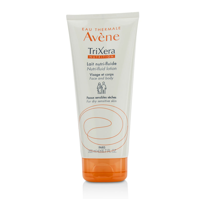Avene TriXera Nutrition Nutri-Fluid Face & Body Lotion - For Dry Sensitive Skin  200ml/6.7oz