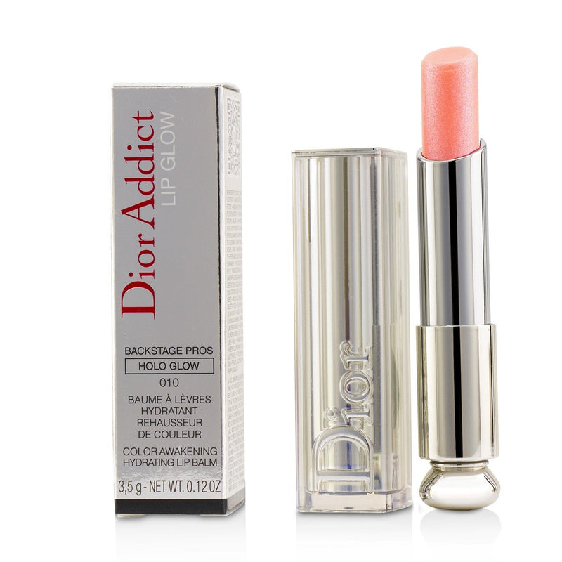Christian Dior Dior Addict Lip Glow Color Awakening Lip Balm - #010 Holo Pink (Holo Glow) 