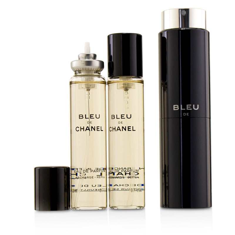 Chanel Bleu De Chanel Parfum Twist & Spray 3x20ml/0.7oz