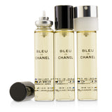 Chanel Bleu De Chanel Eau De Parfum Twist & Spray Refill  3x20ml