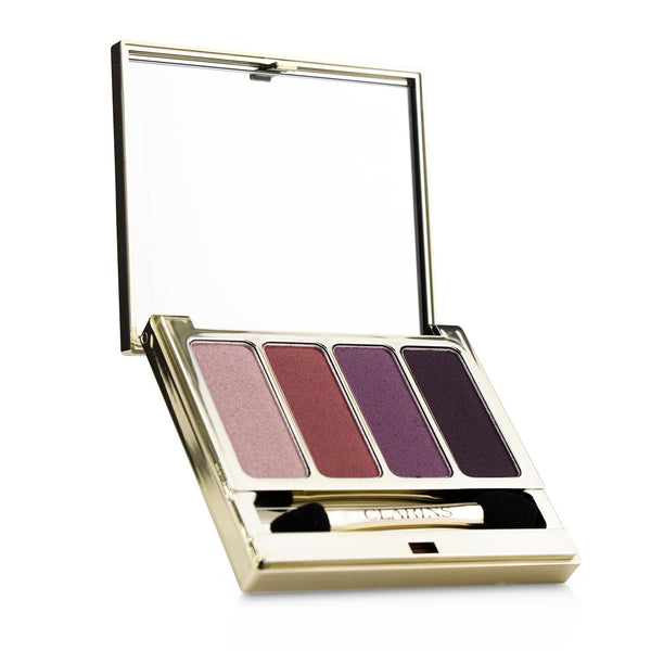 Clarins 4 Colour Eyeshadow Palette (Smoothing & Long Lasting) - #07 Lovely Rose  6.9g/0.2oz