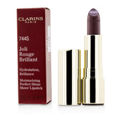 Clarins Joli Rouge Brillant (Moisturizing Perfect Shine Sheer Lipstick) - # 744S Plum 