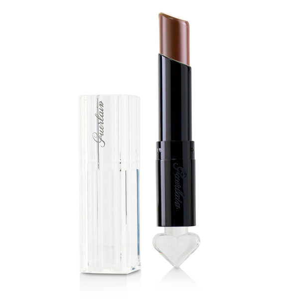 Guerlain La Petite Robe Noire Deliciously Shiny Lip Colour - #017 Leather Coffee 