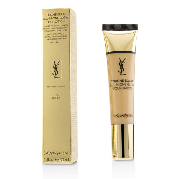 Yves Saint Laurent Touche Eclat All In One Glow Foundation SPF 23 - # B50 Honey 