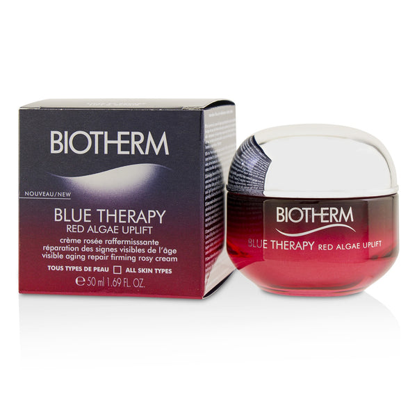 Biotherm Blue Therapy Red Algae Uplift Visible Aging Repair Firming Rosy Cream - All Skin Types 