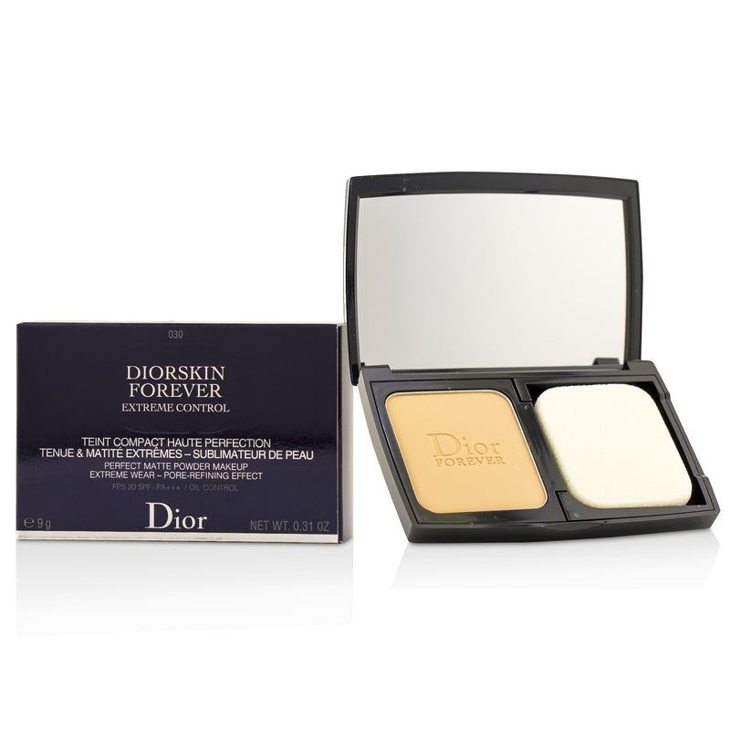 Christian Dior Diorskin Forever Extreme Control Perfect Matte Powder Makeup SPF 20 - # 030 Medium Beige  9g/0.31oz