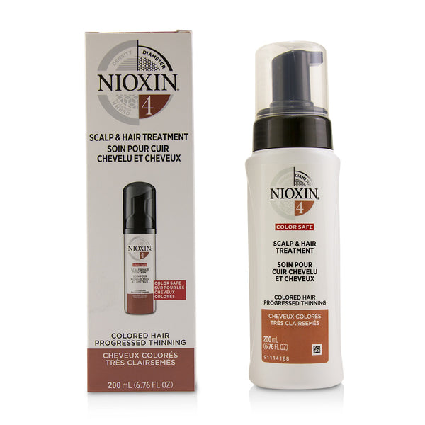 Nioxin Diameter System 4 Scalp & Hair Treatment (Colored Hair, Progressed Thinning, Color Safe) 