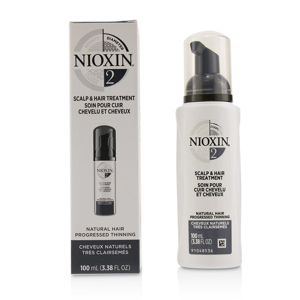 Nioxin Diameter System 2 Scalp & Hair Treatment (Natural Hair, Progressed Thinning) 