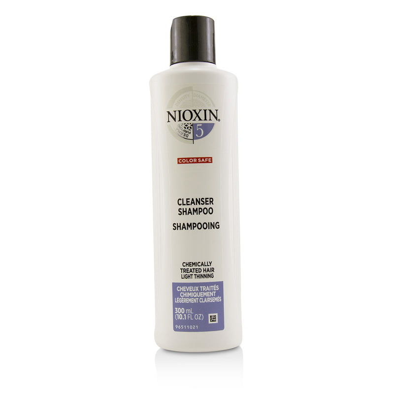 Nioxin Derma Purifying System 5 Cleanser Shampoo (Chemically Treated Hair, Light Thinning, Color Safe) 
