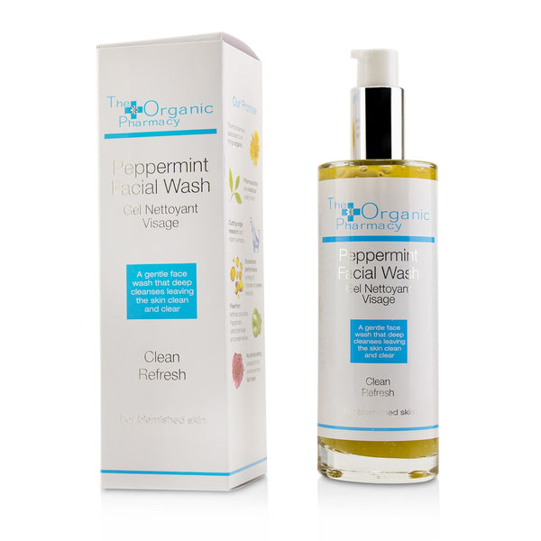 The Organic Pharmacy Peppermint Facial Wash - For Blemished Skin 