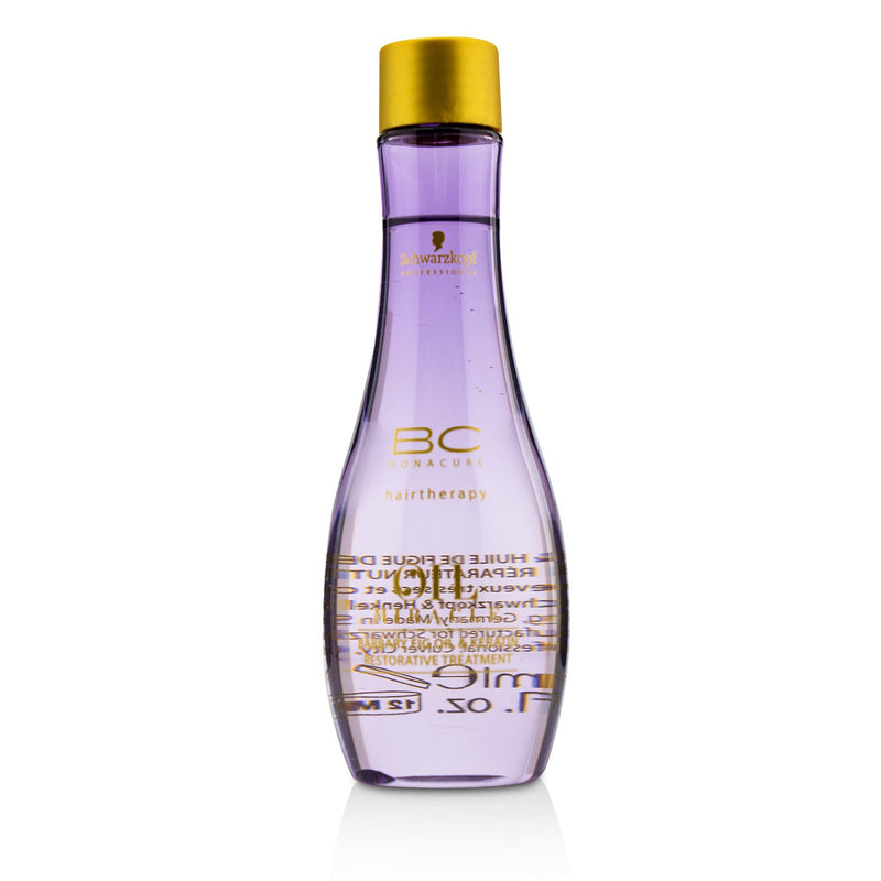 Schwarzkopf BC Oil Miracle Barbary Fig Oil & Keratin Restorative Treatment (For Very Dry and Brittle Hair)  100ml/3.4oz