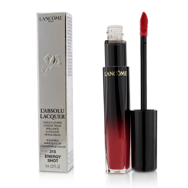 Lancome L'Absolu Lacquer Buildable Shine & Color Longwear Lip Color - # 315 Energy Shot 