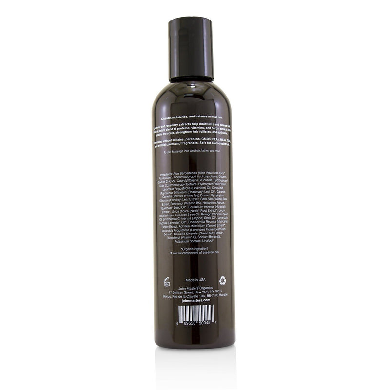 John Masters Organics Shampoo For Normal Hair with Lavender & Rosemary 