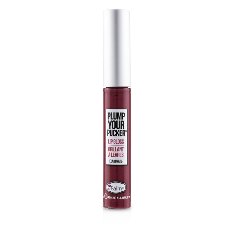 TheBalm Plum Your Pucker Lip Gloss - # Elaborate  7ml/0.237oz