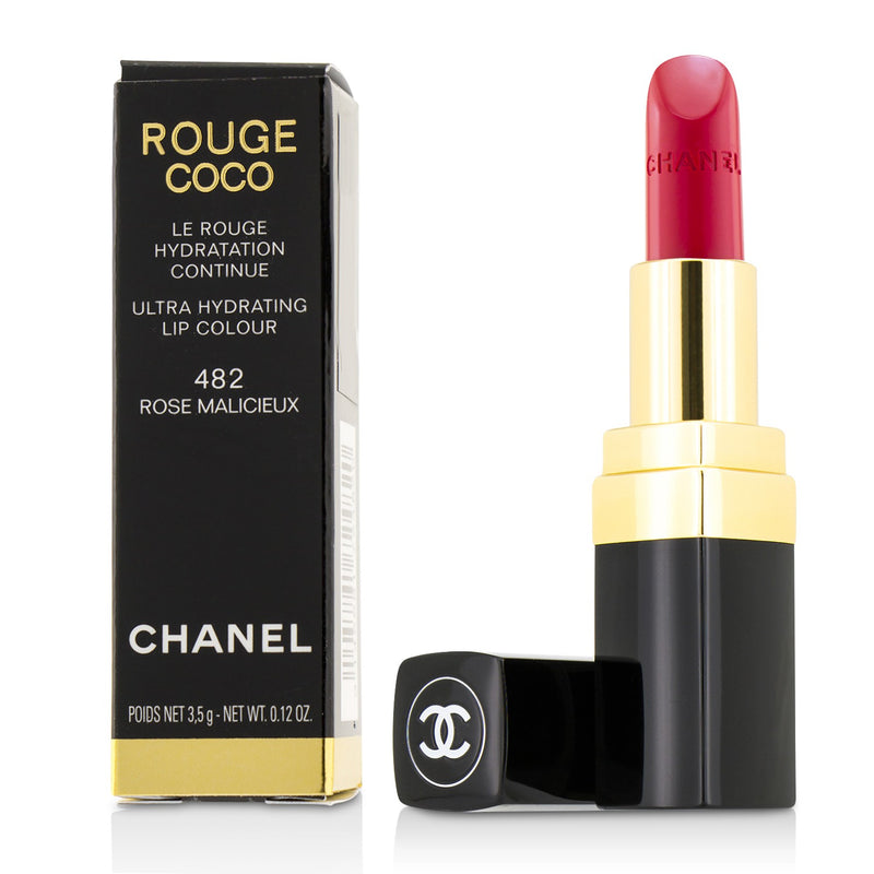 Chanel Rouge Coco Ultra Hydrating Lip Colour - # 482 Rose Malicieux 