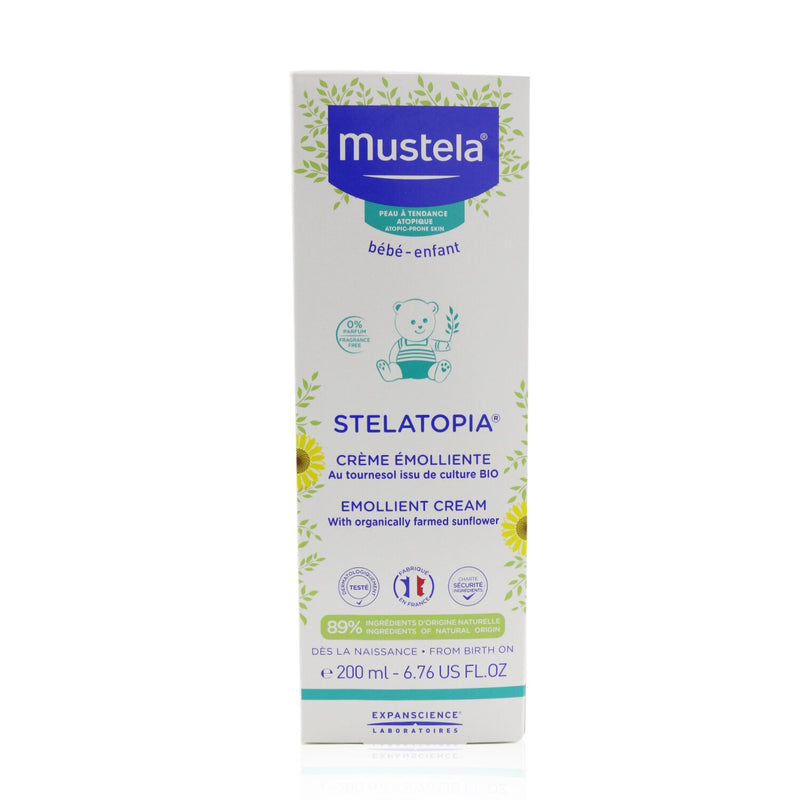 Mustela Stelatopia Emollient Cream - For Atopic-Prone Skin  200ml/6.76oz