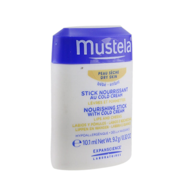 Mustela Nourishing Stick With Cold Cream (Lips & Cheeks) - For Dry Skin 