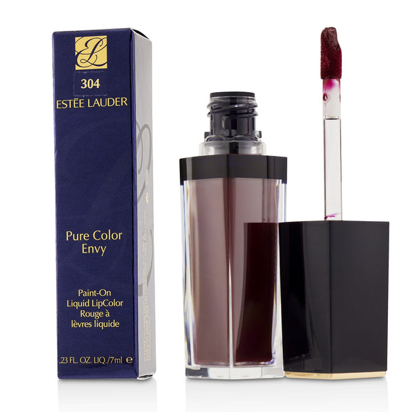 Estee Lauder Pure Color Envy Paint On Liquid LipColor - # 304 Quiet Riot (Matte)  7ml/0.23oz