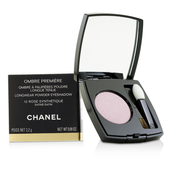 Chanel Ombre Premiere Longwear Powder Eyeshadow - # 12 Rose Synthetique (Satin)  2.2g/0.08oz