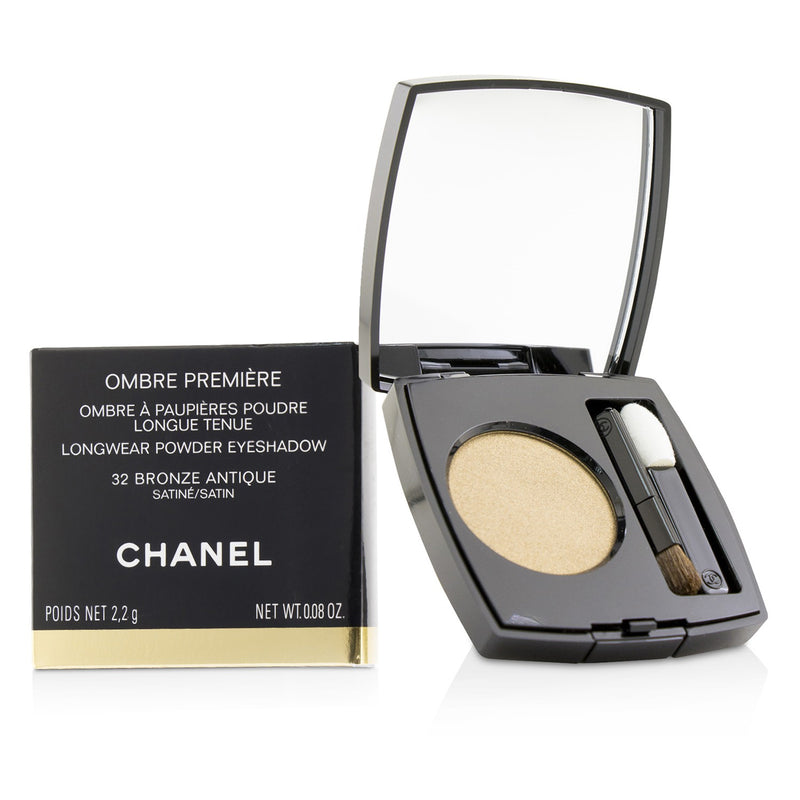 Chanel Ombre Premiere Longwear Powder Eyeshadow - # 32 Bronze Antique (Satin)  2.2g/0.08oz