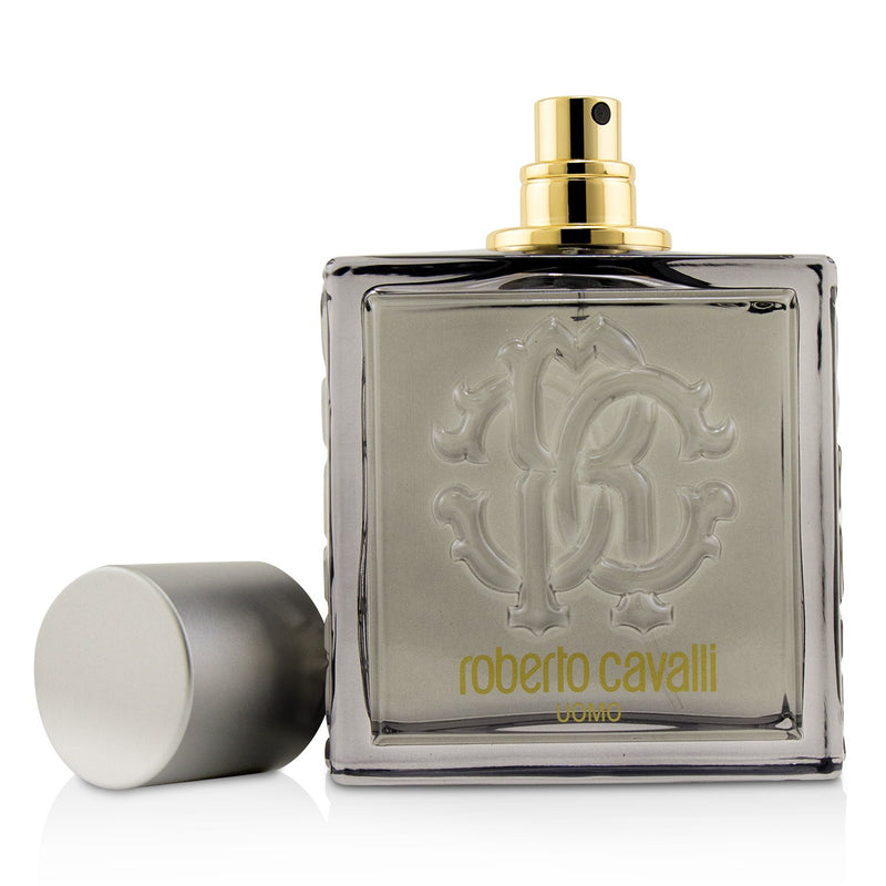 Roberto Cavalli Uomo Silver Essence Eau De Toilette Spray 