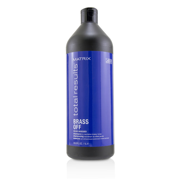 Matrix Total Results Brass Off Color Obsessed Shampoo  1000ml/33.8oz