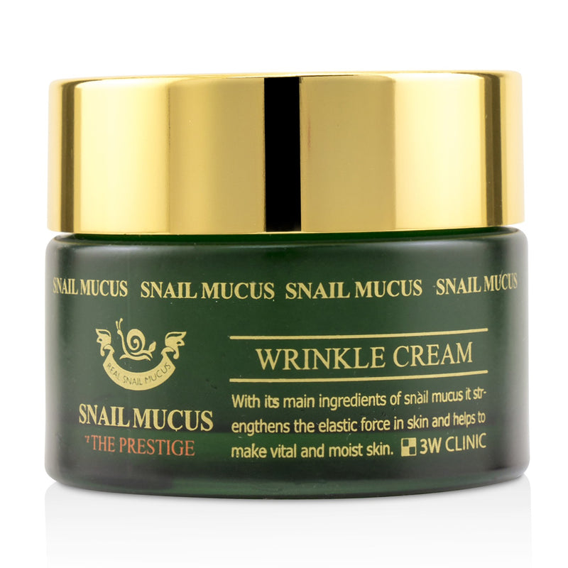 3W Clinic Snail Mucus Wrinkle Cream 