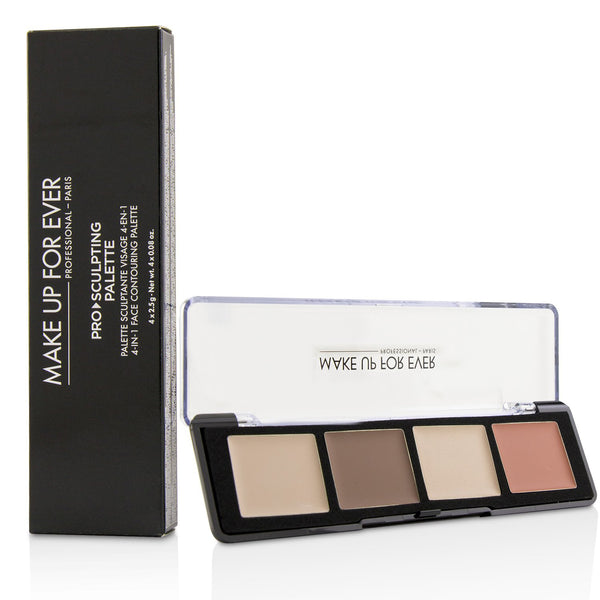 Make Up For Ever Pro Sculpting Palette 4 in 1 Face Contouring Palette - # 20 Light  10g/0.32oz