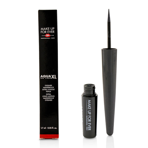 Make Up For Ever Aqua XL Ink Liner Extra Long Lasting Waterproof Eyeliner - # L-12 (Lustrous Grey)  1.7ml/0.05oz