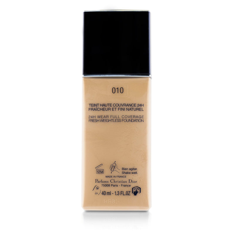 Christian Dior Diorskin Forever Undercover 24H Wear Full Coverage Water Based Foundation - # 010 Ivory 