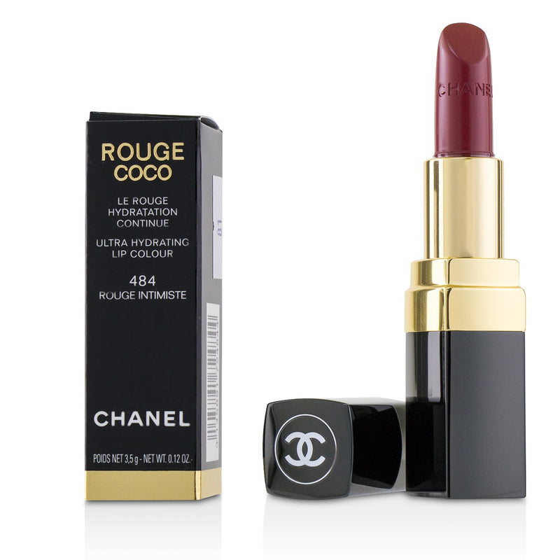 Chanel Rouge Coco Ultra Hydrating Lip Colour - # 484 Rouge Intimiste 