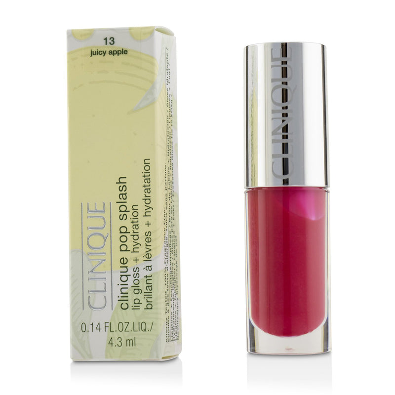 Clinique Pop Splash Lip Gloss + Hydration - # 13 Juicy Apple  4.3ml/0.14oz