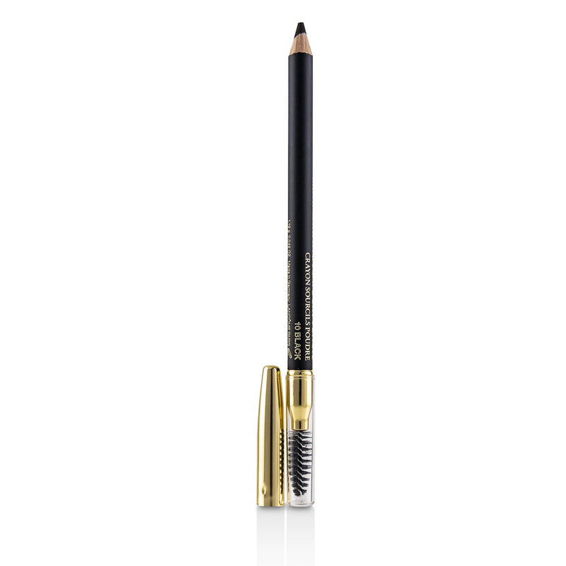Lancome Brow Shaping Powdery Pencil - # 10 Black  1.19g/0.042oz