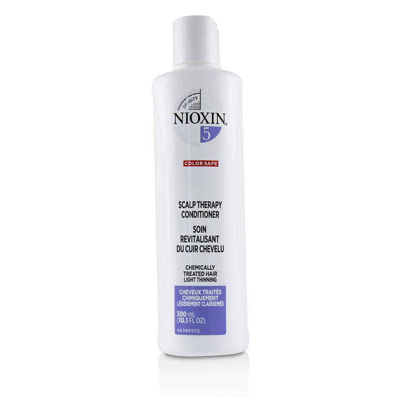 Nioxin Density System 5 Scalp Therapy Conditioner (Chemically Treated Hair, Light Thinning, Color Safe) 