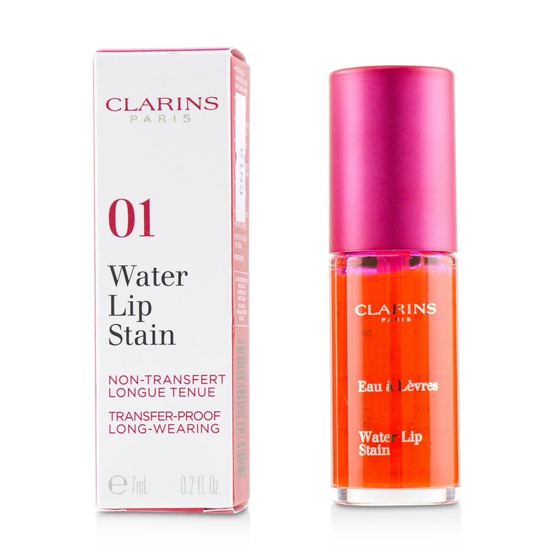 Clarins Water Lip Stain - # 01 Rose Water  7ml/0.2oz