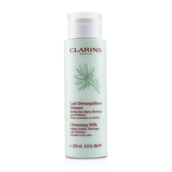 Clarins Anti-Pollution Cleansing Milk With Alpine Herbs, Maringa - Normal or Dry Skin  200ml/6.9oz