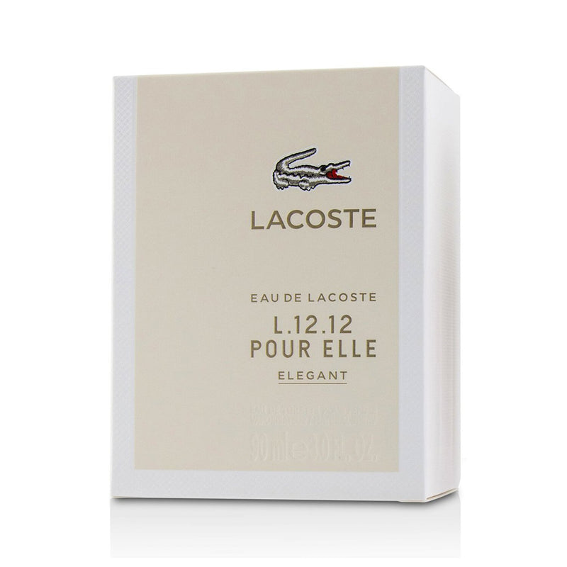 Lacoste L.12.12 Elegant Eau De Toilette Spray  90ml/3oz