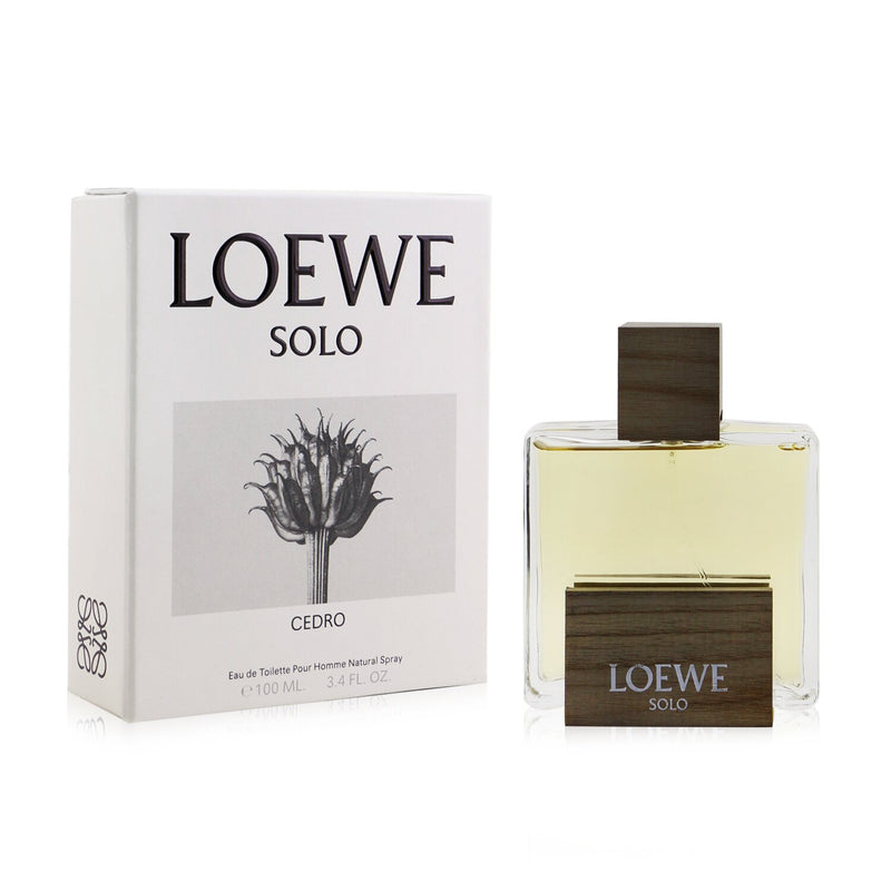 Loewe Solo Cedro Eau De Toilette Spray  100ml/3.4oz