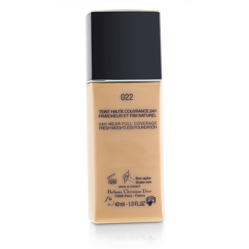 Christian Dior Diorskin Forever Undercover 24H Wear Full Coverage Water Based Foundation - # 022 Cameo 