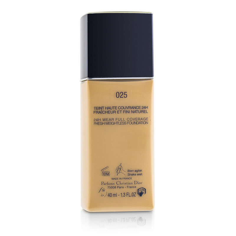 Christian Dior Diorskin Forever Undercover 24H Wear Full Coverage Water Based Foundation - # 025 Soft Beige 