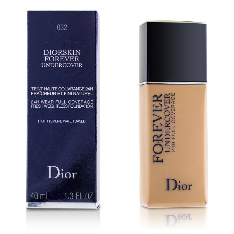 Christian Dior Diorskin Forever Undercover 24H Wear Full Coverage Water Based Foundation - # 032 Rosy Beige 