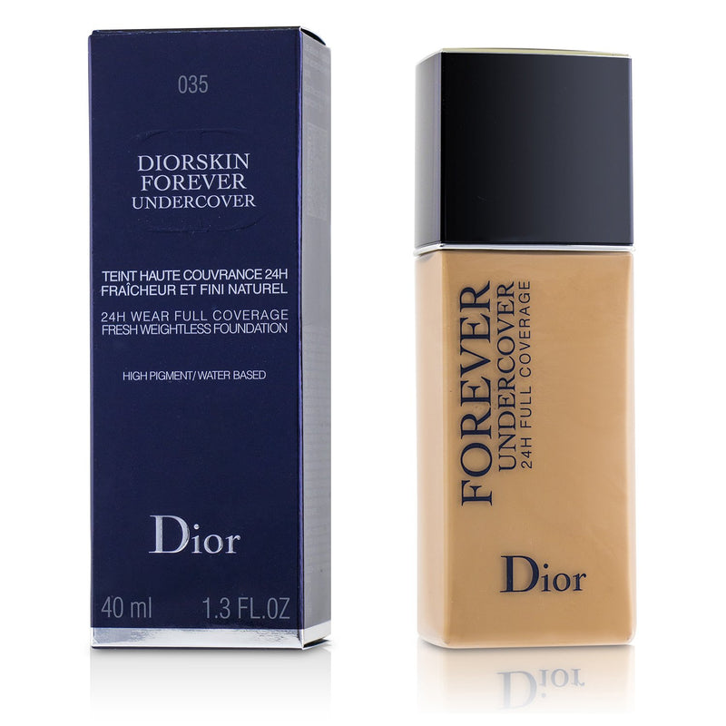 Christian Dior Diorskin Forever Undercover 24H Wear Full Coverage Water Based Foundation - # 035 Desert Beige 