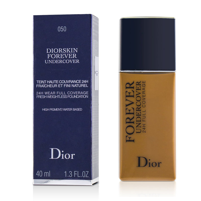 Christian Dior Diorskin Forever Undercover 24H Wear Full Coverage Water Based Foundation - # 050 Dark Beige C000900 