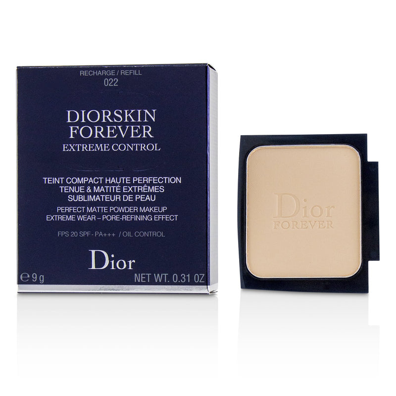 Christian Dior Diorskin Forever Extreme Control Perfect Matte Powder Makeup SPF 20 Refill - # 020 Light Beige  9g/0.31oz