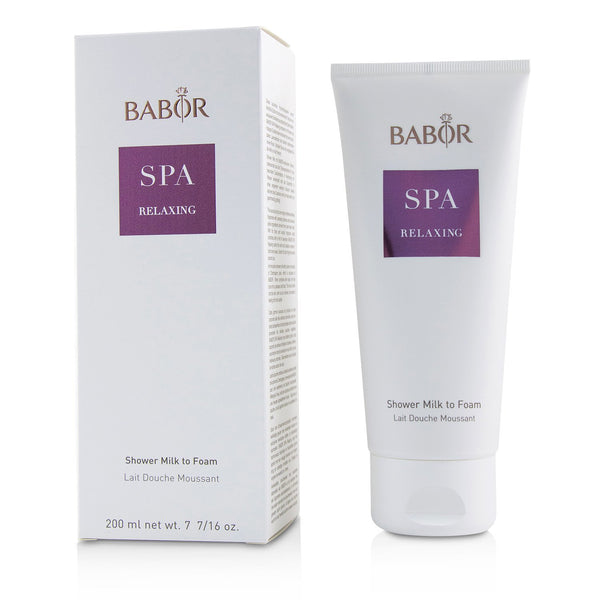 Babor Babor SPA Relaxing Shower Milk to Foam 