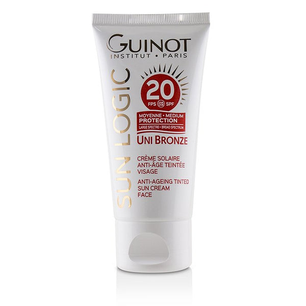 Guinot Sun Logic Uni Bronze Anti-Ageing Tinted Sun Cream For Face SPF 20  50ml/1.4oz