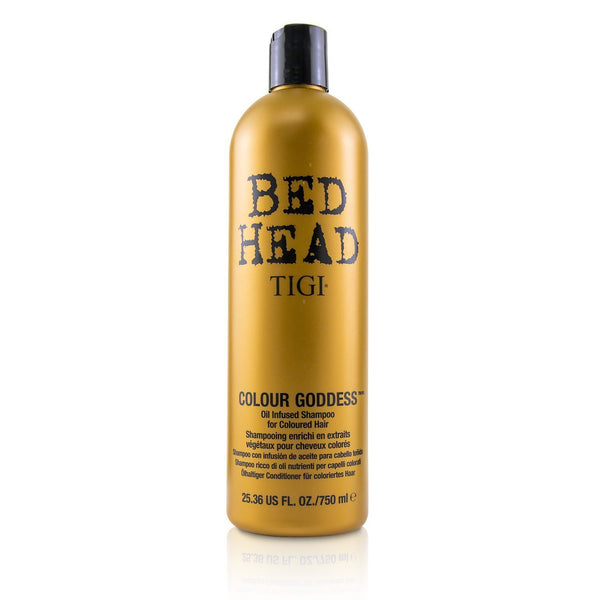 Tigi Bed Head Colour Goddess Oil Infused Shampoo - For Coloured Hair (Cap)  750ml/25.36oz